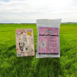 Country Wireworks Counted Cross Stitch Have Eweself a Merry Christmas Kit + Org.